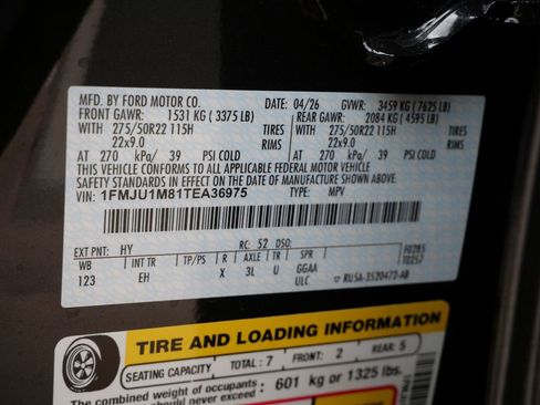 New 2026 Ford Expedition Platinum w/ Driver's Package AWD/4WD image 27