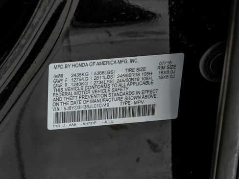 Used 2018 Acura MDX FWD image 65