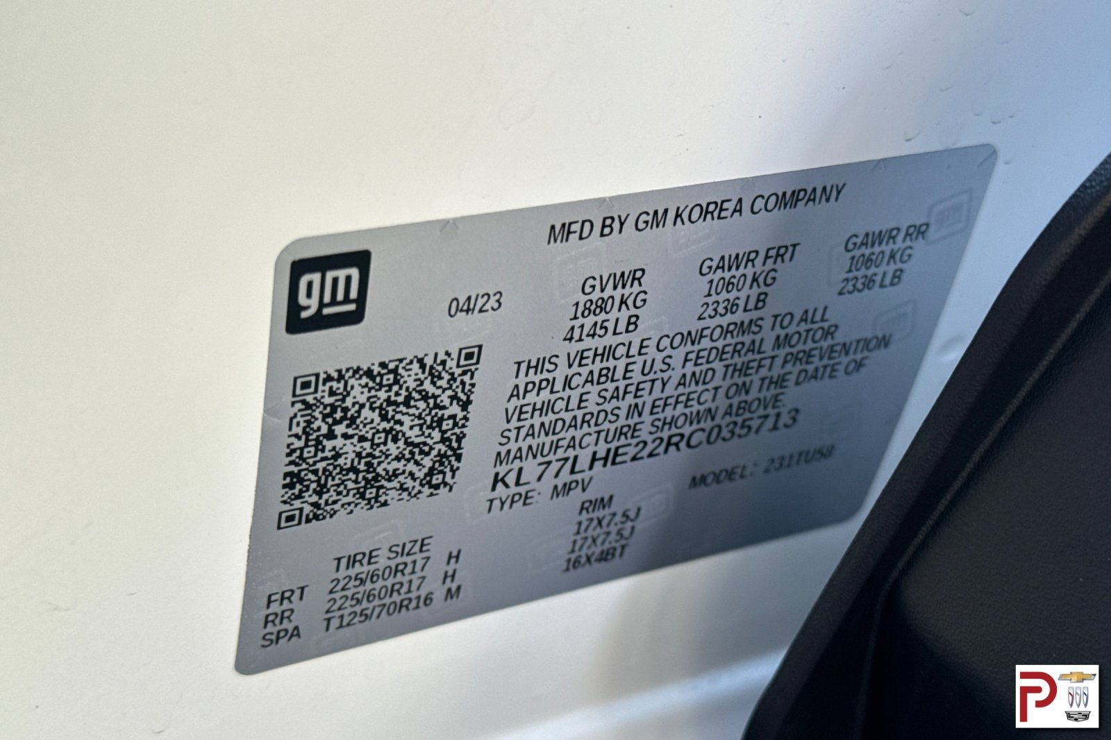Certified 2024 Chevrolet Trax LT FWD image 34