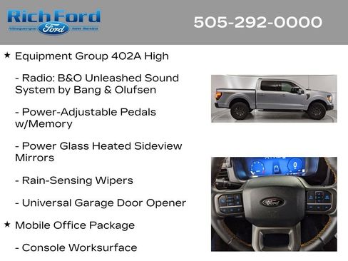 Certified 2025 Ford F150 Tremor w/ Equipment Group 402A High AWD/4WD image 26