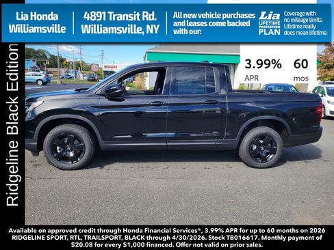 New 2026 Honda Ridgeline Black Edition image 8