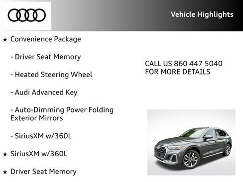 Certified 2023 Audi Q5 2.0T Premium w/ Convenience Package AWD/4WD image 17