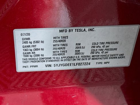 Used 2020 Tesla Model Y Long Range AWD/4WD image 12