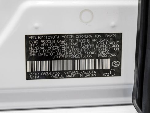 Used 2021 Lexus LS 500 F Sport w/ Accessory Package (Z2) image 69