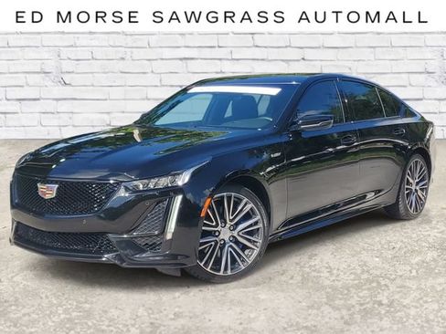 Used 2023 Cadillac CT5 V w/ Cold Weather Package AWD/4WD image 1