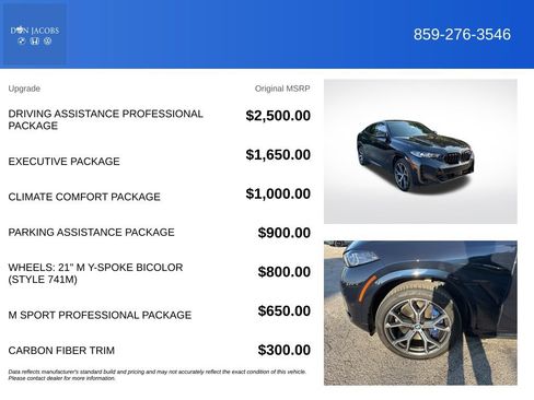 Used 2026 BMW X6 M60i AWD/4WD image 5