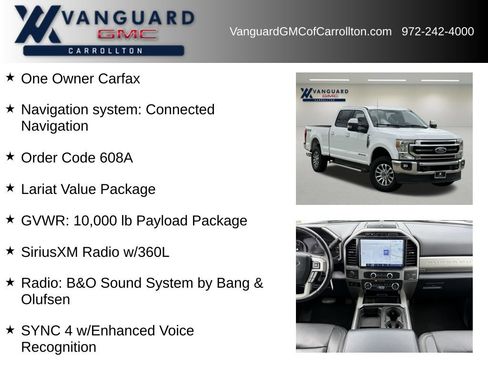 Used 2022 Ford F250 Lariat w/ Lariat Value Package AWD/4WD image 6