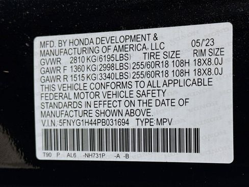 Certified 2023 Honda Pilot EX-L image 31
