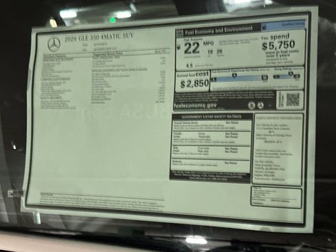 Used 2026 Mercedes-Benz GLE 350 4MATIC image 29