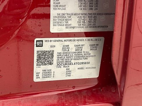 New 2026 Chevrolet Silverado 1500 LTZ image 27