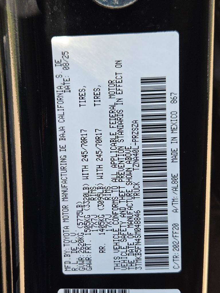 Used 2025 Toyota Tacoma SR5 RWD image 30