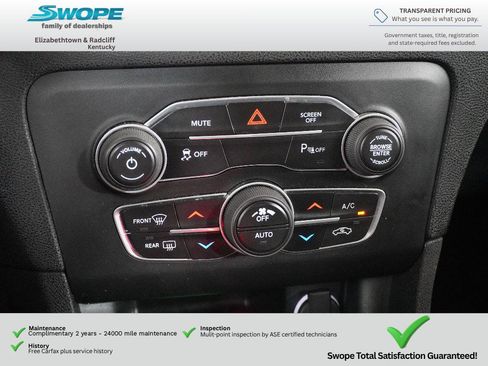 Used 2018 Dodge Charger SXT Plus w/ Blacktop Package RWD image 22