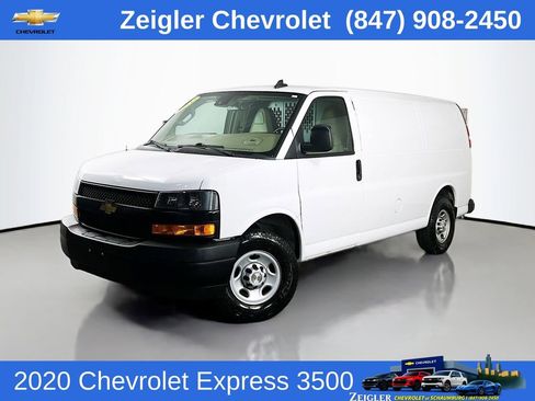 Used 2020 Chevrolet Express 3500 w/ Driver Convenience Package RWD image 1
