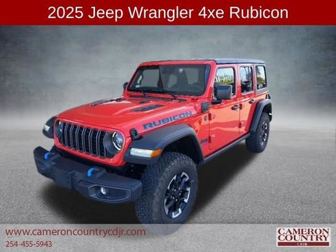 New 2025 Jeep Wrangler Unlimited Rubicon 4xe w/ Convenience Group AWD/4WD image 3