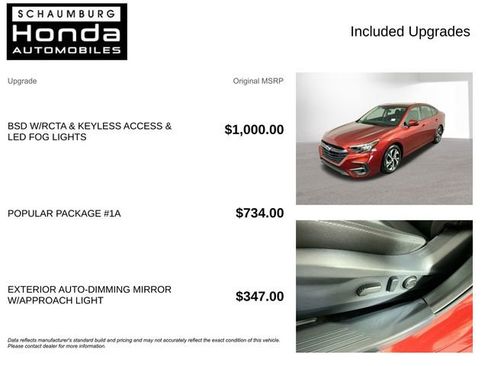 Used 2025 Subaru Legacy Premium w/ Popular Package #1A image 4