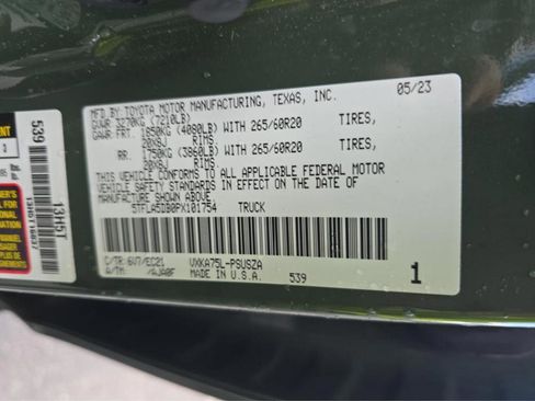 Used 2023 Toyota Tundra SR5 w/ TRD Sport Premium Package AWD/4WD image 19