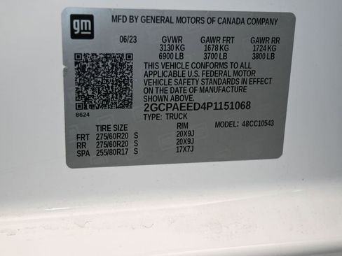 Used 2023 Chevrolet Silverado 1500 LTZ w/ LTZ Premium Package image 19