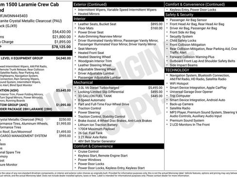 Used 2022 RAM 1500 Laramie AWD/4WD image 2
