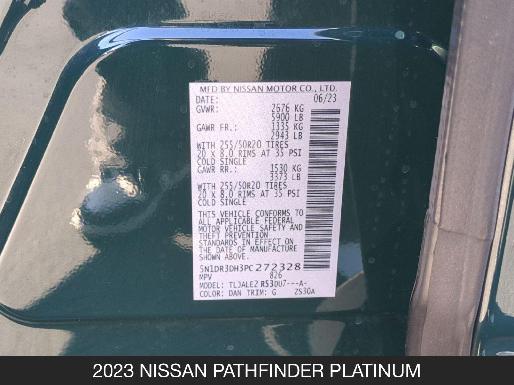 Certified 2023 Nissan Pathfinder Platinum FWD image 24