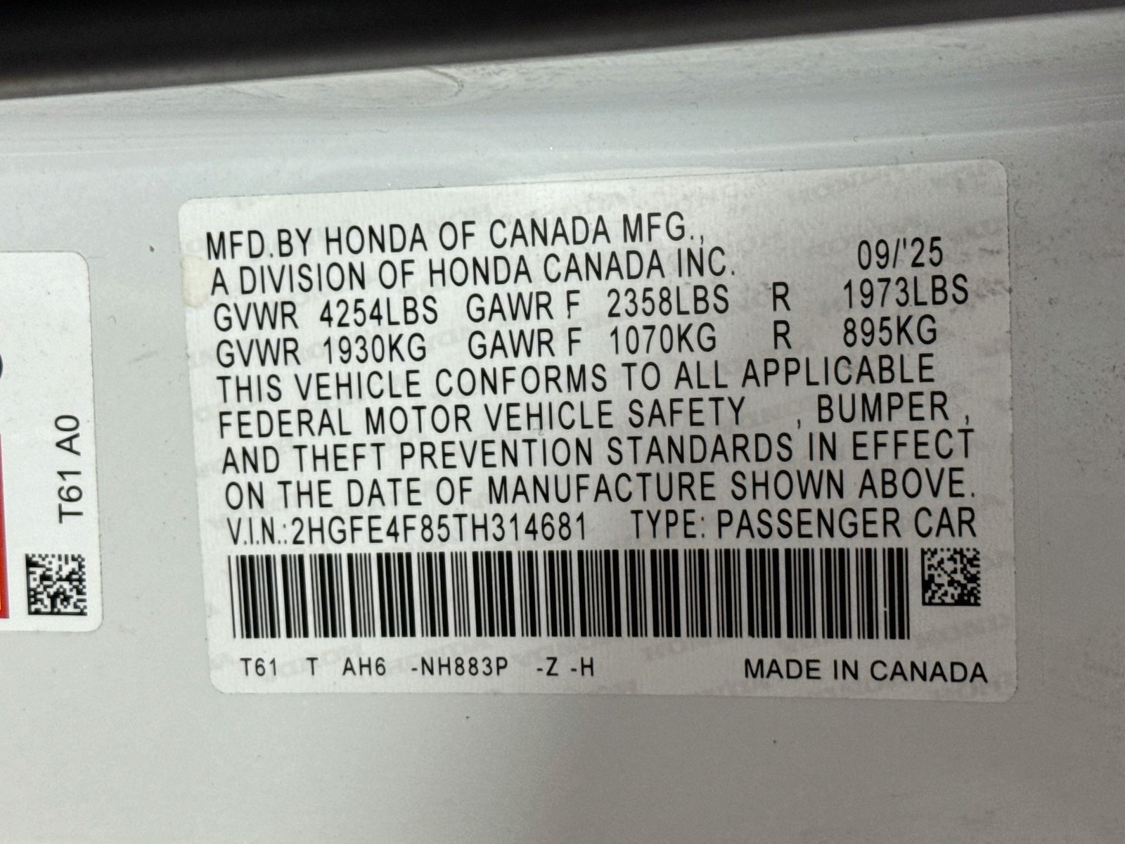 Used 2026 Honda Civic Sport image 31