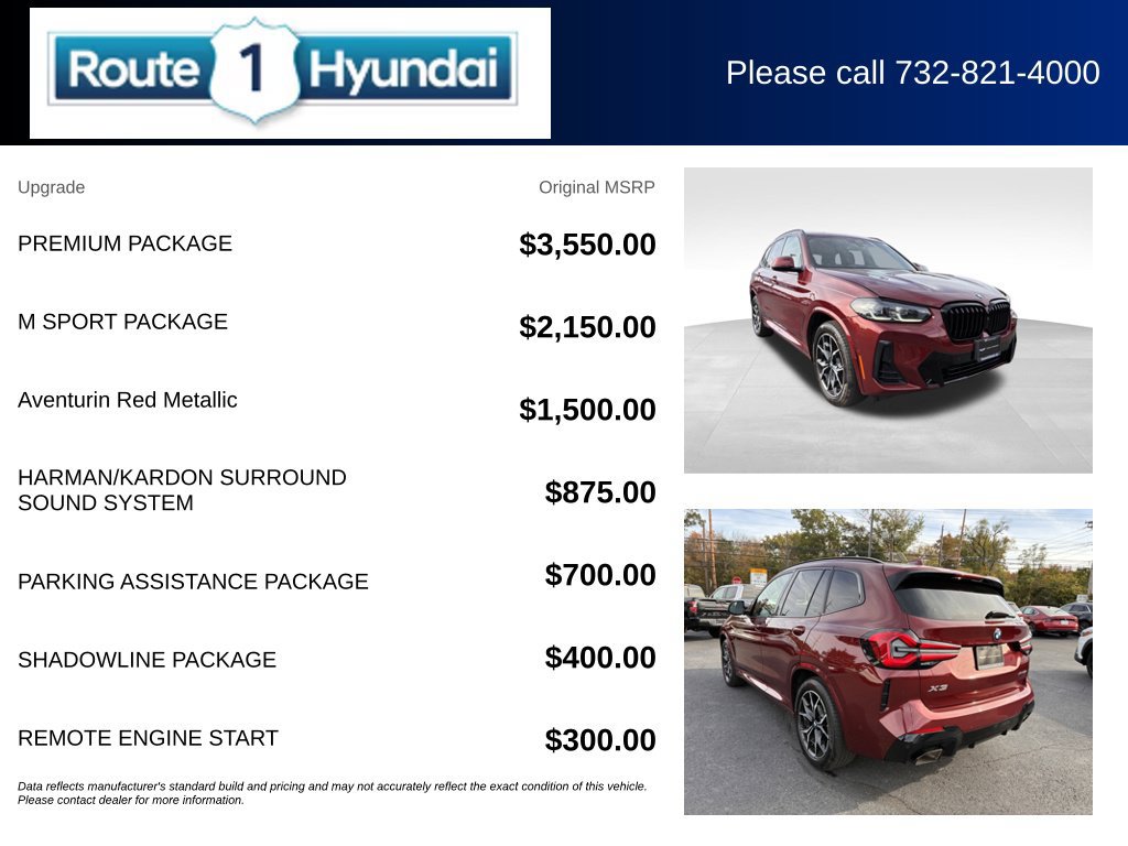 Used 2024 BMW X3 xDrive30i w/ Premium Package AWD/4WD image 27