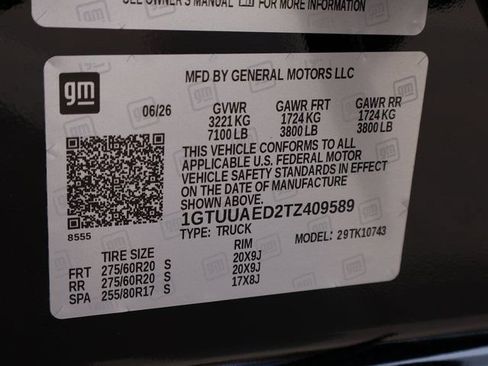 New 2026 GMC Sierra 1500 Pro w/ Graphite Edition AWD/4WD image 40