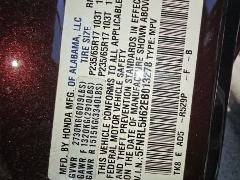 Used 2014 Honda Odyssey EX-L image 12