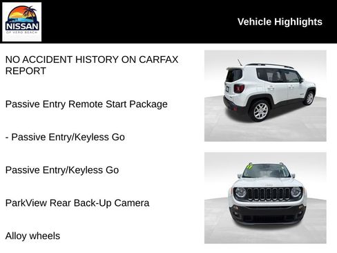 Used 2017 Jeep Renegade Latitude FWD image 18