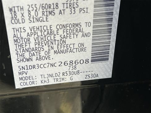 Certified 2022 Nissan Pathfinder SL image 28