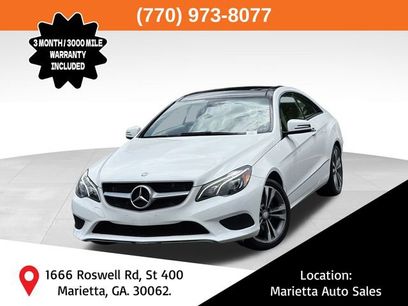 Used 2016 Mercedes-Benz E 400 4MATIC Coupe
