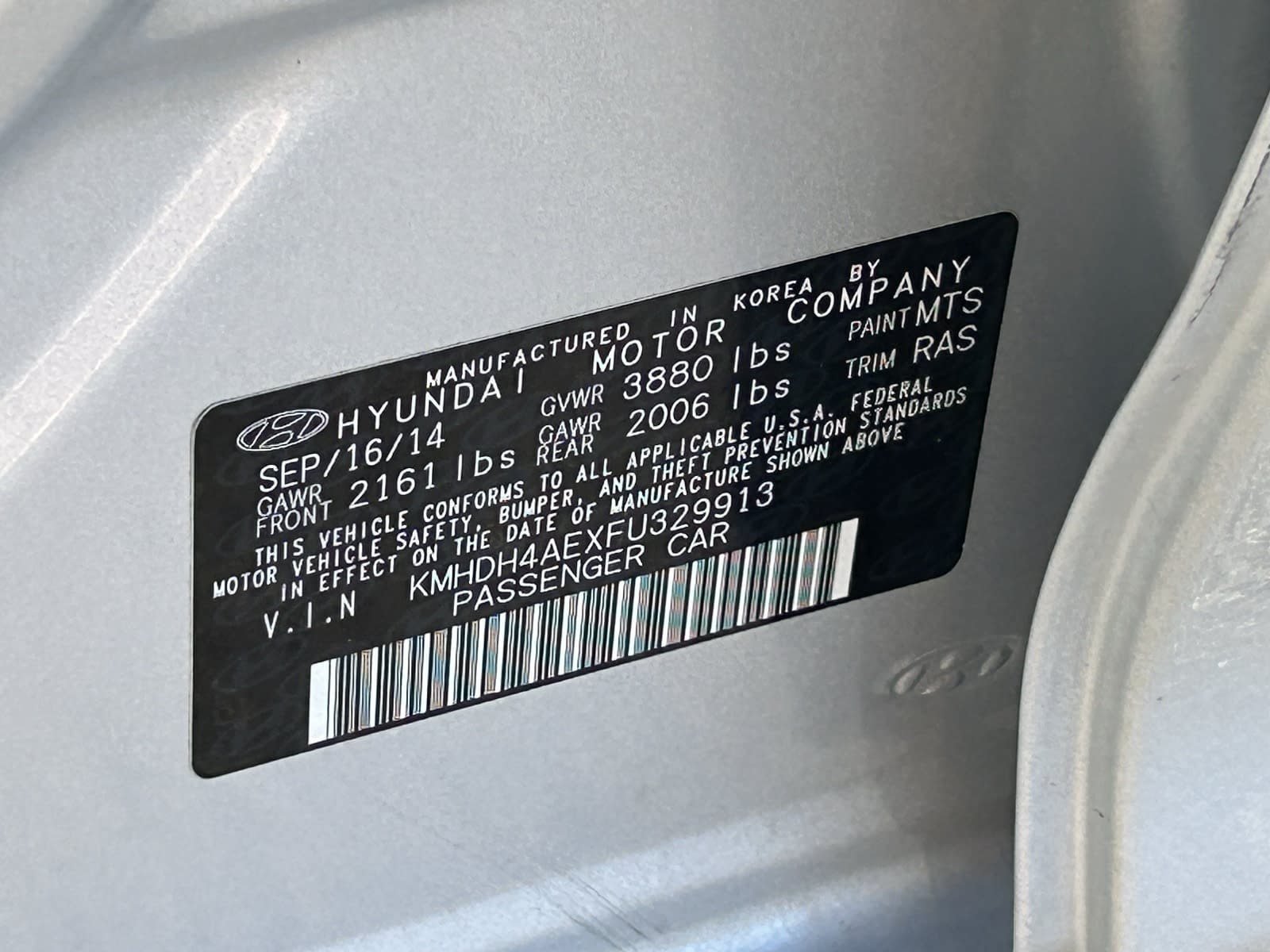 Used 2015 Hyundai Elantra SE FWD image 34