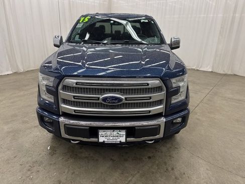 Used 2015 Ford F150 Platinum w/ Equipment Group 701A Luxury image 2