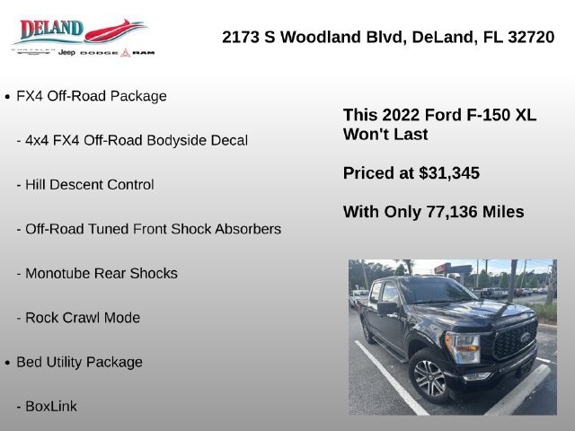 Used 2022 Ford F150 XL w/ STX Appearance Package AWD/4WD image 4