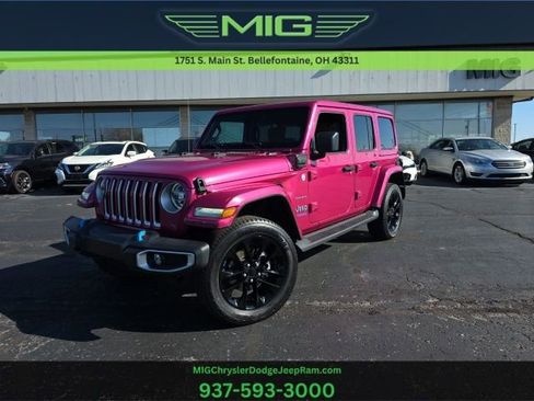 Used 2022 Jeep Wrangler Unlimited Sahara w/ Safety Group image 1