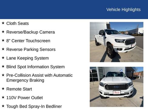 Certified 2020 Ford Ranger XLT w/ FX4 Off-Road Package image 26