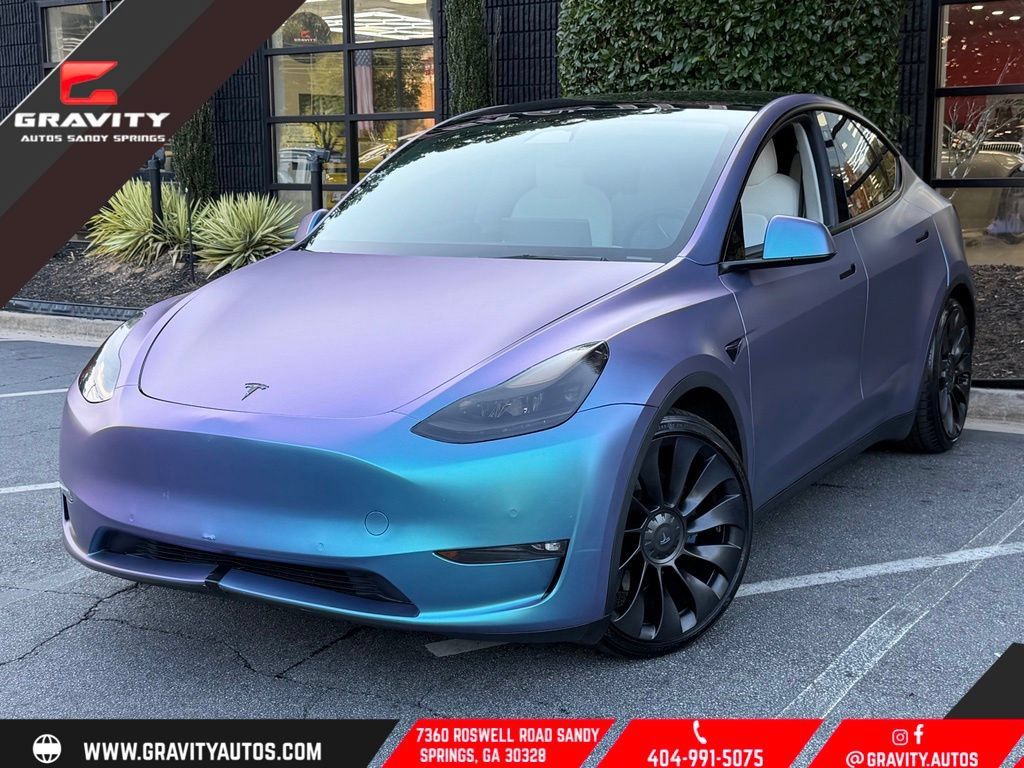 Used 2022 Tesla Model Y Performance AWD/4WD image 1