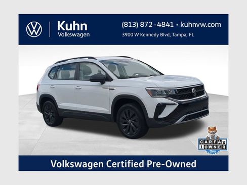 Certified 2023 Volkswagen Taos S w/ Driver Assistance Package FWD image 1