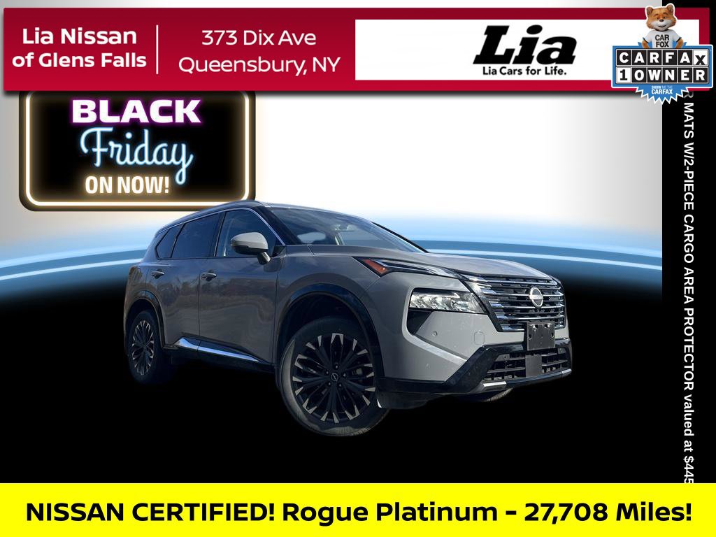 Certified 2024 Nissan Rogue Platinum AWD/4WD 360° Tour