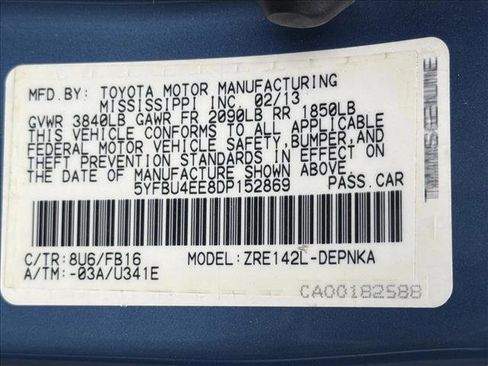 Used 2013 Toyota Corolla LE w/ Preferred Accessory Pkg #2 image 24