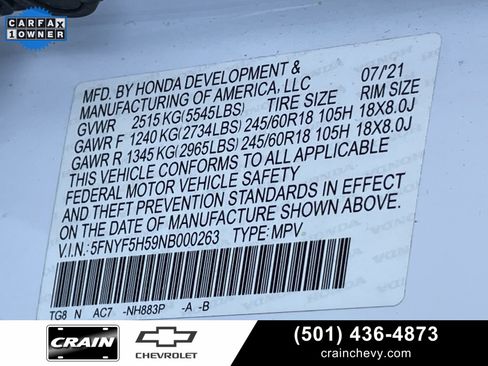 Used 2022 Honda Pilot EX-L image 38