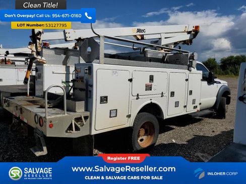 Used 2013 Ford F450 XL w/ Snow Plow Prep Pkg image 4