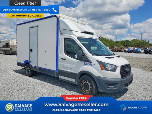 Used 2021 Ford Transit 350 w/ Upfitter Package RWD image 5