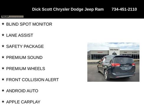 Used 2019 Chrysler Pacifica Limited w/ Tire & Wheel Group FWD image 25