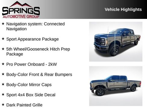 Used 2023 Ford F350 Lariat w/ Sport Appearance Package image 2