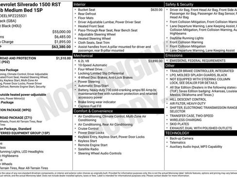 Used 2023 Chevrolet Silverado 1500 RST image 54