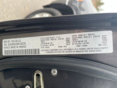 Used 2022 RAM 2500 Big Horn w/ Safety Group B image 34