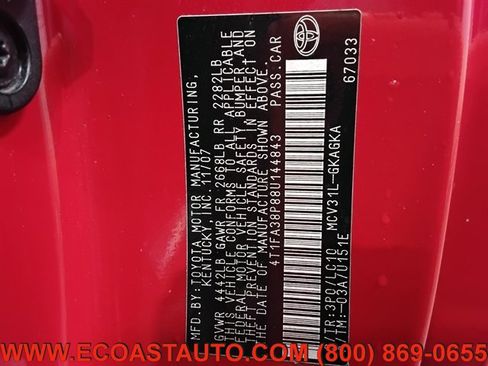 Used 2008 Toyota Solara SLE FWD image 18