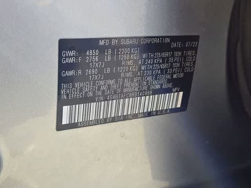 Used 2024 Subaru Outback Premium image 36