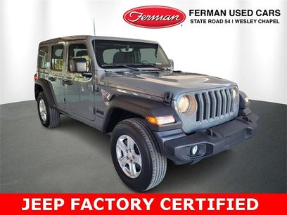Certified 2022 Jeep Wrangler Unlimited Sport w/ Sun And Sound Package