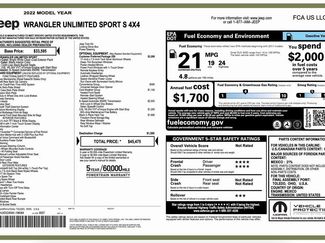 Certified 2022 Jeep Wrangler Unlimited Sport video 2